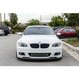 Priekšējais lūpas spoileris CSL-Style DPT (M-Sport 2006-2010, melns spīdīgs) foto 2
