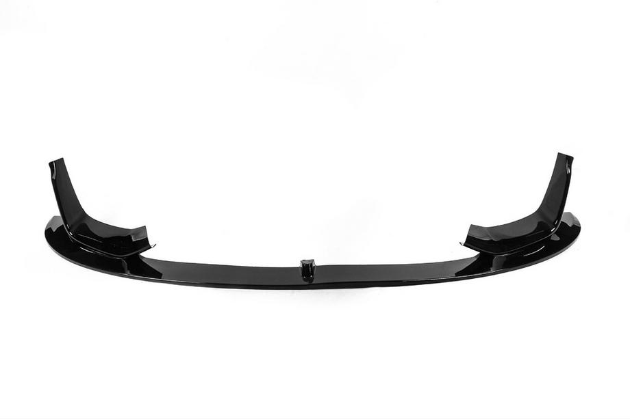 BMW 3. sērija F30/F31 2012–2019 Priekšējā bufera lūpa DPT V-3 (M3 F80, spīdīgi melna) Foto 2