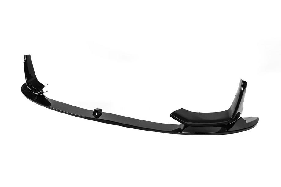 BMW 3. sērija F30/F31 2012–2019 Priekšējā bufera lūpa DPT V-3 (M3 F80, spīdīgi melna) Foto 3