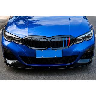 Priekšējā bampera lūpa DPT V-2 (M Technic, spīdīgi melna) BMW 3. sērija G20/G21 2018– foto 2