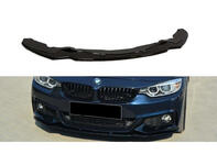 BMW 4 sērija F32/F33/F36 2012–2020 Priekšējā bampera lūpas uzlika DPT V-2 (M-Sport, spīdīgi melna) foto 4