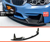 BMW 4 sērija F32/F33/F36 2012–2020 Priekšējā bufera lūpa DPT V-5 (M4, spīdīgi melna) foto 1