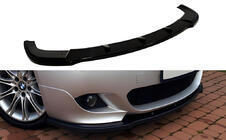 BMW 5. sērija E60/E61 2003–2010 Priekšējā bampera lip spoilers DPT (M Technic Max Hamann, spīdīgi melns) foto 1