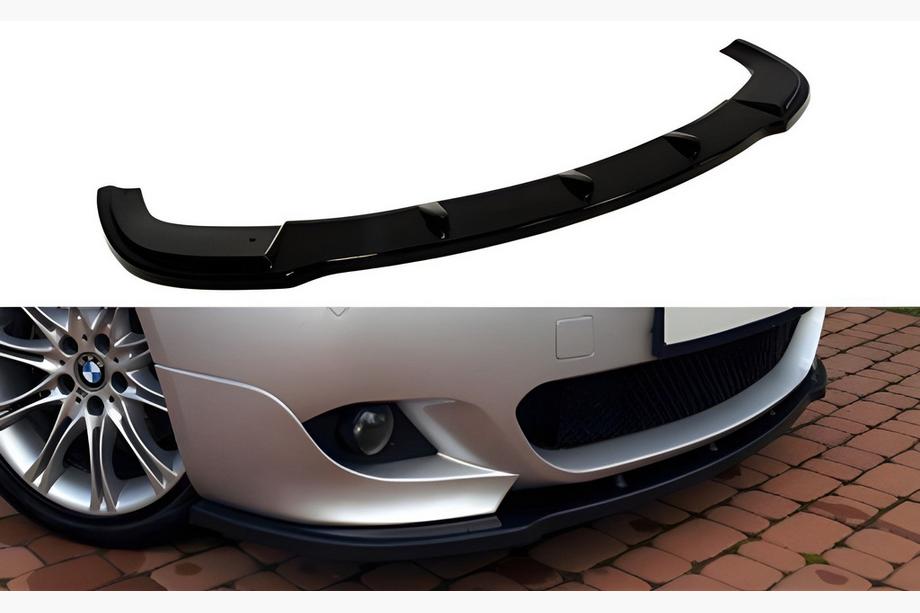 BMW 5. sērija E60/E61 2003–2010 Priekšējā bampera lip spoilers DPT (M Technic Max Hamann, spīdīgi melns) Image