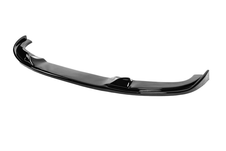 BMW 5. sērija E60/E61 2003–2010 DPT priekšējais lip spoileris (ar spārniņiem, M5 Hamann, melns spīdīgs) Foto 4