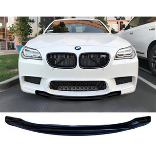 DPT V1 priekšējā lūpa (M5, melns spīdums) BMW 5. sērija F10/F11 2010–2016 foto 1