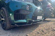 BMW X5 F15 2013–2018 Priekšējā lip uzlika DPT V-2 (X5M F85, spīdīgi melna) foto 13