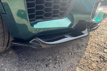 BMW X5 F15 2013–2018 Priekšējā lip uzlika DPT V-2 (X5M F85, spīdīgi melna) foto 14