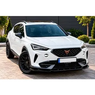 DPT priekšējā bampera lip spoilers (spīdīgi melns) Cupra Formentor 2020– foto 1