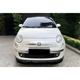 DPT priekšējā bampera lip spoilers (spīdīgi melns) Fiat 500/500L 2013–2022