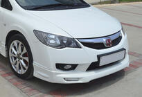 Honda Civic Sedan VIII 2006–2011 DPT priekšējā bampera lūpas uzlika (2009-2011, krāsošanai) foto 4