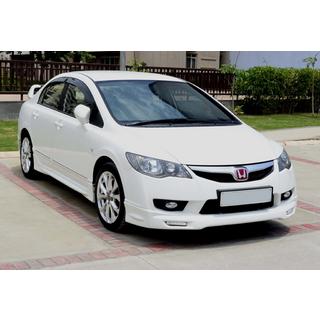 DPT priekšējā bampera lūpas uzlika (2009-2011, krāsošanai) Honda Civic Sedan VIII 2006–2011 foto 2