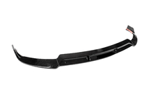 Mercedes C-class W205 2014–2021 DPT priekšējā bampera lip uzlika (2019-2021, tikai AMG-Line, melns spīdīgs) foto 4