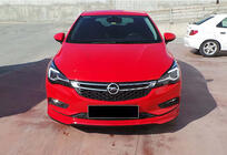 Opel Astra K 2016–2021 Priekšējā bufera lūpas uzlika DPT (krāsošanai) foto 2