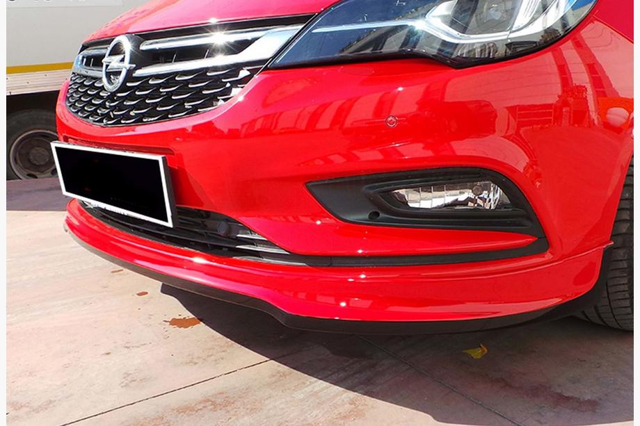 Opel Astra K 2016–2021 Priekšējā bufera lūpas uzlika DPT (krāsošanai) Image
