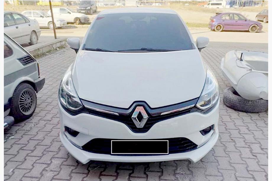Renault Clio IV 2012–2019 DPT priekšējā lūpa (HB, krāsošanai) Foto 2