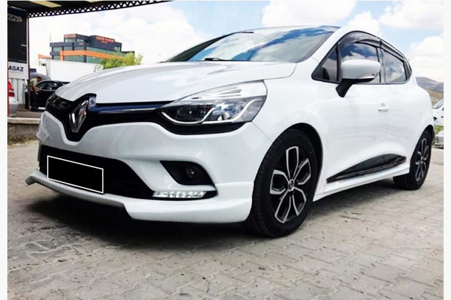 Renault Clio IV 2012–2019 DPT priekšējā lūpa (HB, krāsošanai) Foto 1