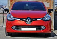 Renault Clio IV 2012–2019 Priekšējā lūpas uzlika DPT (SW, krāsošanai) foto 3