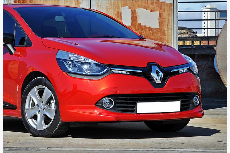 Renault Clio IV 2012–2019 Priekšējā lūpas uzlika DPT (SW, krāsošanai) Image