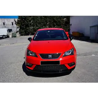 Priekšējā lip uzlika DPT V-1 (melns spīdīgs) Seat Ibiza 2010–2017 foto 3