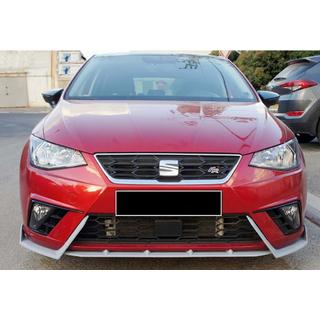 Priekšējā bufera lūpas uzlika DPT V-2 (spīdīgi melna) Seat Ibiza 2010–2017 foto 3
