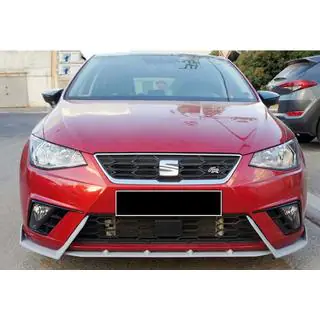 Priekšējā bufera lūpas uzlika DPT V-2 (spīdīgi melna) Seat Ibiza 2010–2017 foto 3