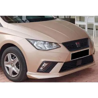 DPT V-3 priekšējā lip uzlika (spīdīgi melna) Seat Ibiza 2010–2017 foto 4