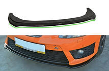 Seat Leon 2005–2012 DPT priekšējā lūpa (Cupra, spīdīgi melna) foto 1