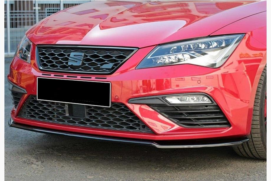 Seat Leon 2013–2020 Priekšējā bampera lipa DPT (Cupra, 2017-2020, spīdīgi melna) Image