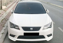 Seat Leon 2013–2020 DPT V-1 priekšējā bufera lip uzlika (2013-2016, krāsošanai) foto 4