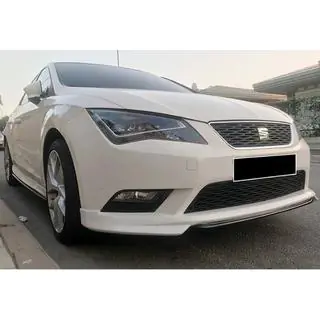 DPT V-1 priekšējā bufera lip uzlika (2013-2016, krāsošanai) Seat Leon 2013–2020 foto 1