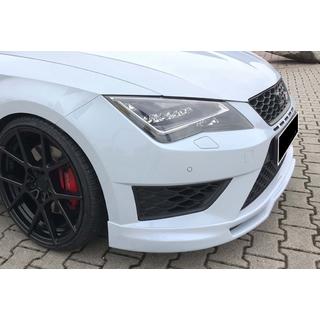 Priekšējā lip uzlika DPT V-5 (2017-2020, spīdīgi melna) Seat Leon 2013–2020 foto 3