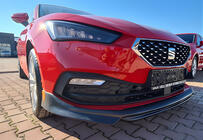 Seat Leon 2020– Priekšējā bampera lūpas spoilers DPT V-1 (spīdīgi melns) foto 1