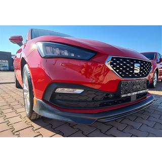 Priekšējā bampera lūpas spoilers DPT V-1 (spīdīgi melns) Seat Leon 2020–