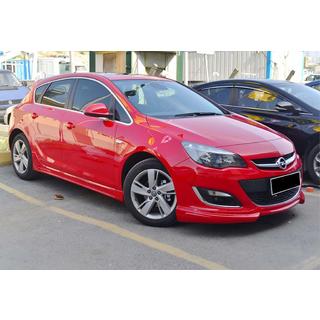 Priekšējā bampera lipa uzlika DPT V-3 (krāsošanai) Opel Astra J 2009–2015 foto 1