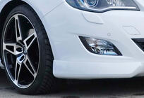 Opel Astra J 2009–2015 Priekšējā bampera lip uzlika DPT V-4 (krāsošanai) foto 3