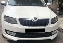 Skoda Octavia III A7 2013–2019 Priekšējā bampera lūpa DPT V-1 (2013-2017, krāsošanai) foto 6