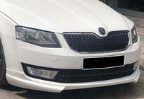 Skoda Octavia III A7 2013–2019 Priekšējā bampera lūpa DPT V-1 (2013-2017, krāsošanai) foto 4