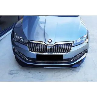 Priekšējā bampera lipa DPT V-3 (2015-2020, melns spīdīgs) Skoda Superb 2015–2024 foto 2