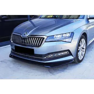 Priekšējā bampera lipa DPT V-3 (2015-2020, melns spīdīgs) Skoda Superb 2015–2024 foto 1
