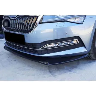 Priekšējā bampera lipa DPT V-3 (2015-2020, melns spīdīgs) Skoda Superb 2015–2024 foto 3