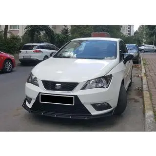 Universāla priekšējā bampera lūpas uzlika DPT V-5 (ABS, melns spīdīgs) foto 1