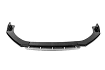 Universāls priekšējais lip spoilers DPT Black V-2 (ABS, melns spīdīgs/pelēks) foto 1