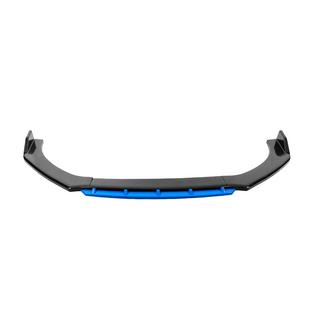 Universāls priekšējā bampera lūpas spoilers DPT Blue V-2 (ABS, melns glancēts) foto 2