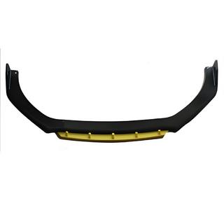 Universāls priekšējais lūpas uzliktnis DPT Yellow V-2 (ABS, melns spīdīgs)