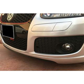 DPT V-2 priekšējā lūpa (GTI, spīdīgi melna) Volkswagen Golf 5 2003–2009 foto 2
