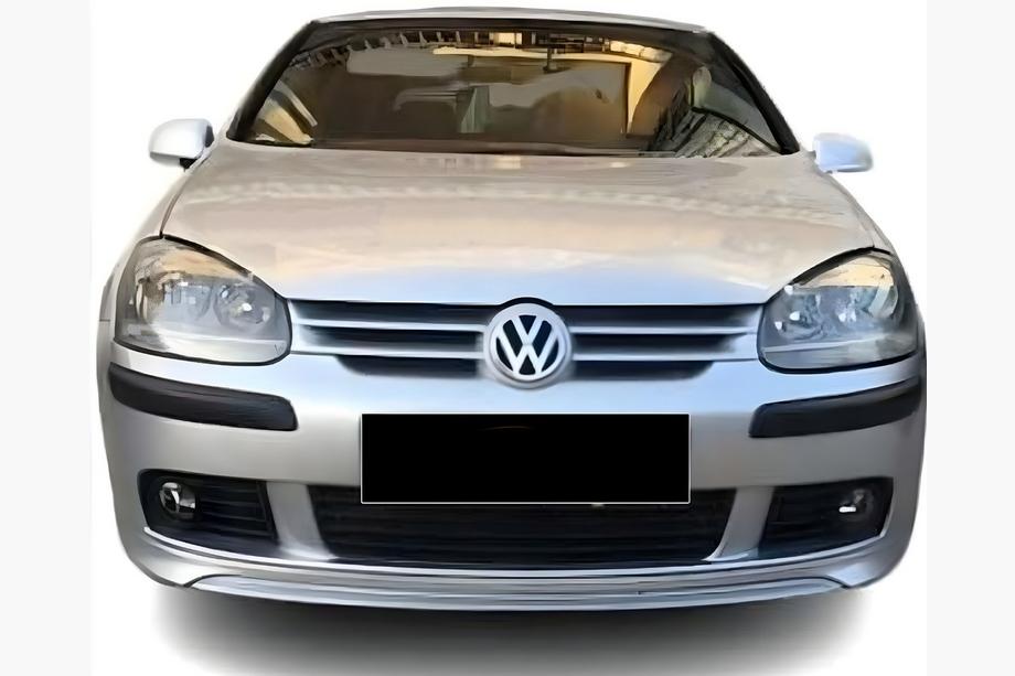 Volkswagen Golf 5 2003–2009 Priekšējā bufera lūpas uzlika DPT (krāsošanai) Image