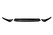 Volkswagen Golf 6 2008–2014 Priekšējā lip uzlika DPT V-1 (melns spīdīgs) foto 5