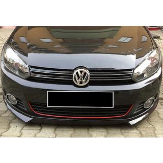 Priekšējā bufera lūpas spoileris DPT V-2 (krāsošanai) Volkswagen Golf 6 2008–2014 foto 1