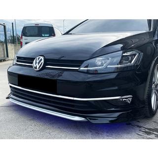 Priekšējā lip uzlika DPT V-1 (rūpnīcas bamperim, 2017-2019, krāsošanai) Volkswagen Golf 7/E-Golf 2012–2020 foto 1